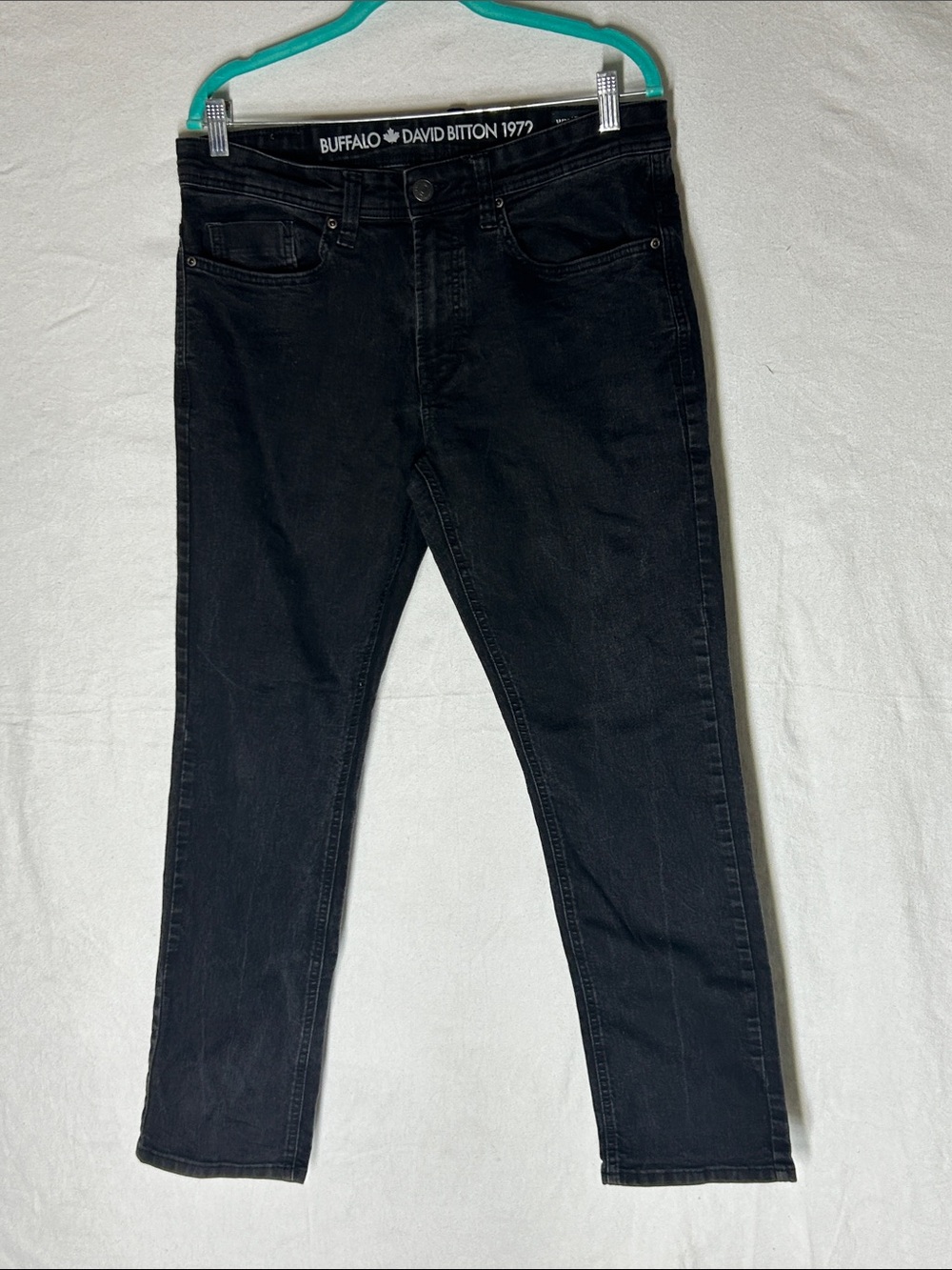 Buffalo David Bitton Black Slim Menβs Jeans